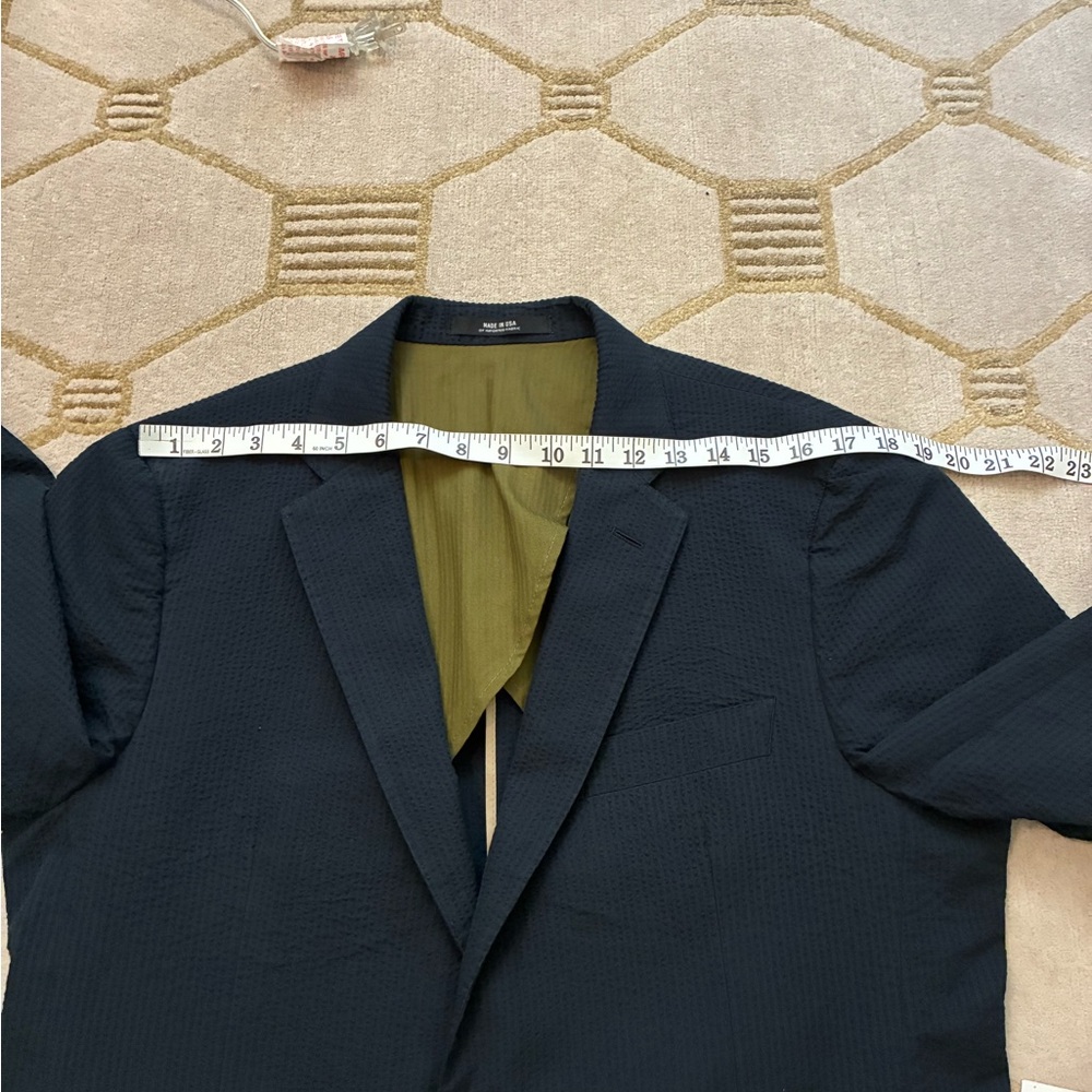 Todd Snyder Three Looms Sutton Fit Seersucker Blazer 42R - Picture 4 of 9